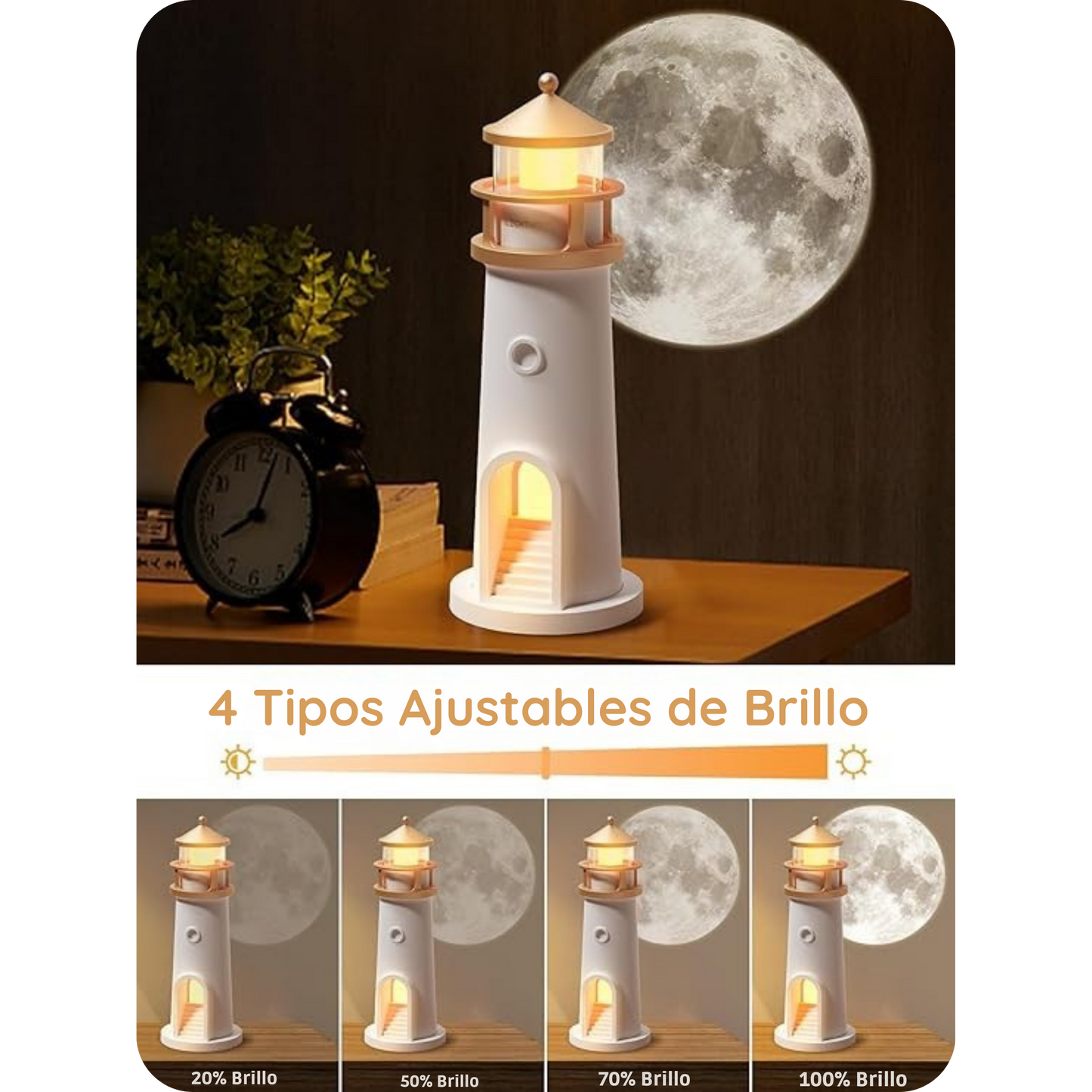 Lámpara Decorativa Lunar